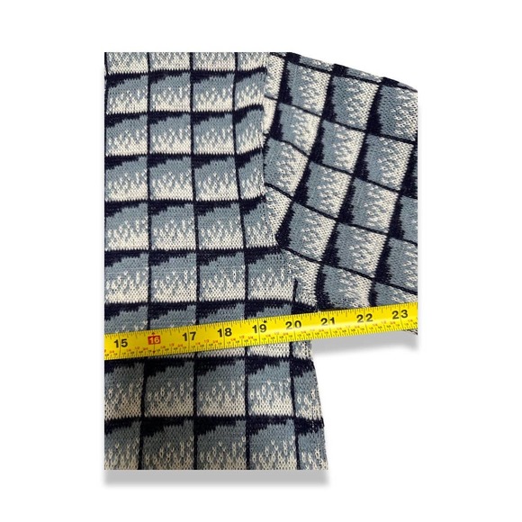 Vintage Sweater Regent Row Fashions Mens Size XL Blue 100% Acrylic Made in‎ USA - Picture 4 of 5